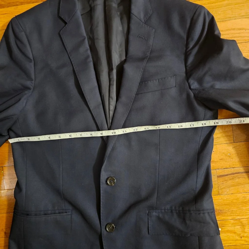 J Crew Ludlow Blazer Loro Piana Super 120s Wool 38 R Navy